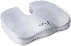 Seat Cushion for Desk Chair - Back Pain, Tailbone Relief, Coccyx, Butt, Hip Support - Ergonomic Office Chair Sciatica Car Pillow