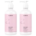 Saturn by GHC Salicylic Acid 2% Body Wash | Helps with Body Acne, Bumpy Skin & Deep Cleanses Skin | Paraben & SLS Free | Gentle Exfoliating Shower Gel | 250 ml x 2 (Pack of 2)