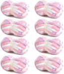 HOMBYS 8 Pack Giant Chunky Yarn for