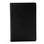 KJV Large Print Personal Size Reference Bible, Black Leathertouch Indexed