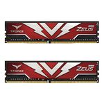 TEAMGROUP T-Force Zeus DDR4 64GB Kit (2 x 32GB) 3200MHz (PC4 25600) CL20 Desktop Gaming Memory Module Ram - TTZD464G3200HC20DC01