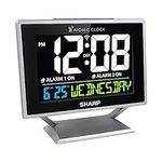 Sharp Desktop Dual Alarm Clock with