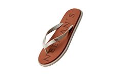 Neeman's Eco Classic Slippers for Women | Stylish, Comfortable & Lightweight Flip Flops for Women's | Flexible & Durable | Flat, Rubber, Anti Skid, Soft Daily Use Chappal (Basalt Brown, UK7)