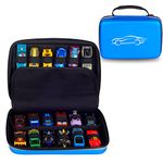 BTOPCASE Hard EVA Protective Carrying Storage Case for Hot Wheels 20-Car, 24-Car Pack of 1:64 Scale Vehicles