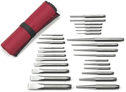 GEARWRENCH 27 Piece Large Chrome Punch & Chisel Set | 82306