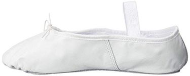 Capezio Daisy Ballet Shoe, White, 3.5 W