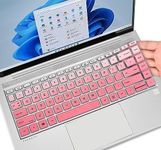 CaseBuy Keyboard Cover for HP Probook 440 445 G8 G9 G10 14 inch 2023 2022, HP Probook 640 G7 G8 14" Laptop Protector Skin(NOT Fit Probook 440 445 G5 G6 G7) -Ombre Pink