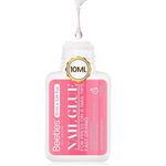 Beetles 10ML Super Strong Nail Glue for Press Ons, No Uv Light Needed, with Nail Bond Brush, Long Lasting for Beginners DIY Home