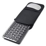 Wommty Neoprene Dust Cover Carrying Case Protector Sleeve Skins Pouch Bags for Apple Wireless Bluetooth Keyboard MC184LL/B MC184CH and MLA22LL/A and Logitech Easy-Switch K810 / K811