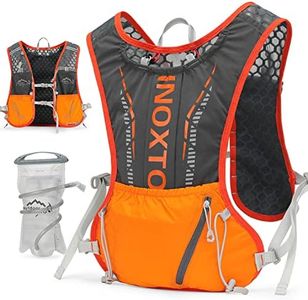 INOXTO Hydration Vest Backpack,Lightweight water running vest Pack with 1.5L Water Bladder Bag Daypack for Hiking Trail Running Cycling Race Marathon for Women Men