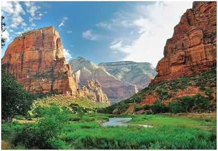 Enovoe 1000 Piece Puzzle - Zion National Park - Large, 27" x 20", Jigsaw Puzzles for Adults and Kids
