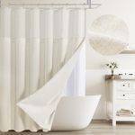 Naturoom Beige Linen Shower Curtain