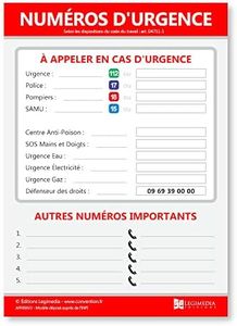 Numéros d'