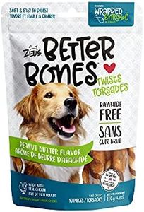 Zeus Better Bones Twists Peanut Butter Flavor, 10 Count (Pack of 1)