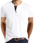 Lexiart Mens Fashion Henley Shirts 