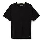 Smartwool Mens Active Ultralite Short Sleeve, Black, L EU