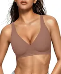 OEAK Womens Deep V Bras Comfortable