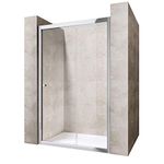 Durovin Bathrooms Framed Sliding 1300mm Shower Door - 6mm Thickness Safety Clear Glass