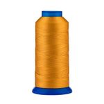 Selric [1500Yards / 30 Colors Available] UV Resistant High Strength Polyester Thread #69 T70 Size 210D/3 for Upholstery, Outdoor Market, Drapery, Beading, Purses, Leather (Cowboy Yellow)