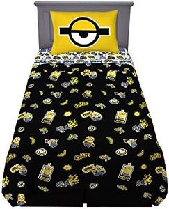 Franco Kids Bedding Super Soft Sheet Set, 3 Piece Twin Size, Despicable Me Minions, Prints May Vary