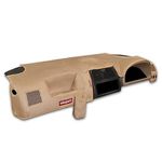 Elegant Car Dashboard Cover Suede Beige for Mahindra Xylo 2012 Onwards