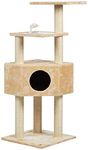 Go Pet Club F32 51-Inch Cat Tree Condo Furniture, Beige