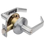 Dynasty Hardware AUS-00-26D Commercial Duty Office Entry Door Lock, Satin Chrome