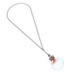 Hemobllo Ceiling Light Chain Home Décor Light Chain Fan Zipper White Crystal Ceiling Fan Chain Crystal Chain