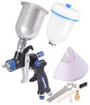 Dynastus Touch Up Composite HVLP Air Spray Gun Auto Car Detail Paint Sprayer Spot Repair, with Filtering and Protective Kits