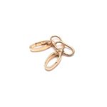 Goyunwell Swivel Lobster Claw Clasps 1 inch 20 Pcs Curved Oval Lobster Clasp Swivel Keychain Clasp Trigger Clips Snap 25mm Gold Swivel Snap Hooks for Strap Bag Purse Hardware Landyard Carft