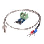 DollaTek MAX6675 Module Mini Board with SPI Interface + K Type Thermocouple Temperature Sensor 0~600℃ for K Type Thermocouple