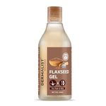 Dermalist Flaxseed Gel For Hair & Skin Frizz-Control Smoothening Moisture Rich Soft Long Hair For All Skin & Hair Types Men & Women 300 ml