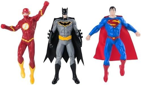 Swimways DC Dive Characters 3-Pack, Swimming Pool Accessories & Kids Pool Toys, DC Party Supplies & Water Toys for Kids Aged 5 & Up
