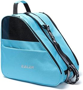 EALER Ice & Inline Skate Bag - Premium Bag to Carry Ice Skates, Roller Skates, Inline Skates for Both Kids and Adults-Blue…