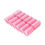 36 Pieces Foam Sponge Hair Rollers - Soft Sleeping Flexible Styling Curlers for Hair Styling (Pink)