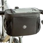 UBORSE Bike Handlebar Bag Waterproof Bicycle Frame Bag with Touch Screen Bicycle Front Insulated Bicycle Basket Bag with Built-in Aluminum Foil