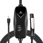 Lectron Level 1 Tesla Charger - 110V, 15 Amp, NEMA 5-15 Plug, 16 ft Extension Cord - Portable Electric Car Charger for Tesla - Compatible with All Tesla Models X/Y/3/S