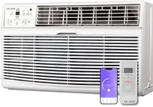 OLMO 8,000 btu 115V Through-the-Wall Air Conditioner with Remote Control and built in Smart Kit, (Heating and Cooling) (R32 Refrigerant)…