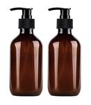 Yebeauty Pump Bottle, Pump Lotion Dispenser 10oz/300ml Empty Bottle with Pump Multipurpose for Emulsion Shampoo or Body Wash Bottle Pack of 2