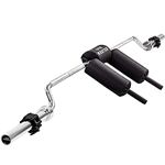 GYM MASTER 7ft Olympic Safety Squat Bar with Quick Release Collars