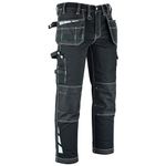 MS9 Mens Work Cargo Combat Holster Pockets Tactical Working Work Trouser Trousers Pants Jeans Black