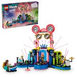 LEGO Friends Heartlake City Music Talent Show Building Kit, Social-Emotional Musical Toy for Kids to Play Together with 4 Mini-Doll Characters, Music Gift for 7 Year Old Kids, Girls and Boys, 42616