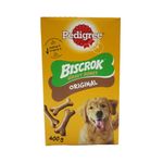 Pedigree Biscrock Dog Gravy Bones Dog Biscuits Low Fat Tasty Dog Treat 400g (Pack of 2)