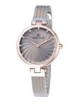 Daniel Klein Analog Grey Dial Women's Stainless Steel Watch-DK11904-7