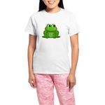 CafePress Cute Froggy Women's Light Pajamas Womens Pajama Set