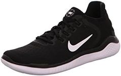 NIKE Free Rn 2018, Men’s Trail Running Shoes, Black Black White 001, 7.5 US