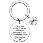 FMCC I Love You Gifts Valentines Keyring Gifts for Him Gifts for Boyfriend Husband Girlfriend Wife Presents Carry This with You