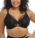 Elomi Kintai Underwired Plunge Bra (38HH, Black)