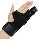 Fewener Finger Splint, Boxer Break Metacarpal Splint Brace - 4th or 5th Finger Splint Support (Small/Medium)