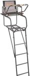 Guide Gear 15.5' Climbing Ladder Tree Stand for Hunting with Mesh Seat, Hunting Gear, Equipment, and Accessories